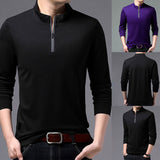 Men's Full Sleeve Zipper T-Shirts