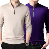 Men's Full Sleeve Zipper T-Shirts