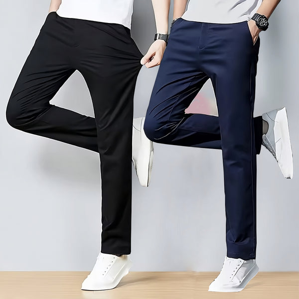 Mr.GENTLEMAN Pants (Other) WhitexBlack(Plover Plaid) M