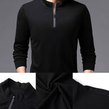 Men's Full Sleeve Zipper T-Shirts