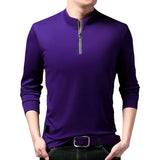 Men's Full Sleeve Zipper T-Shirts