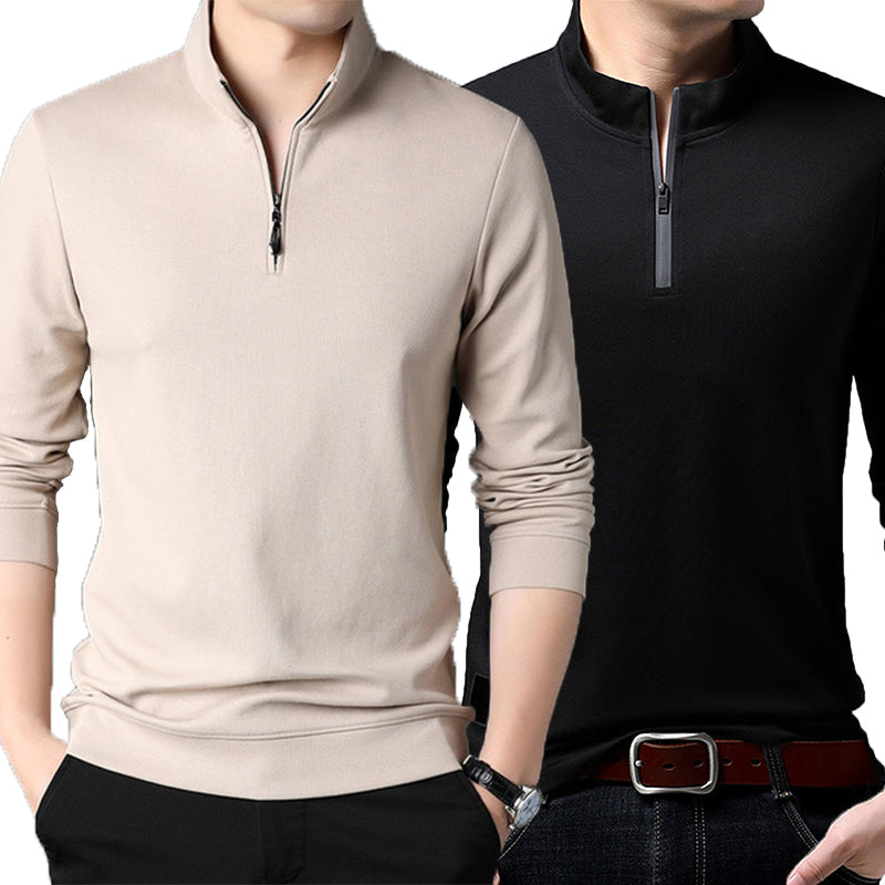 Men's Full Sleeve Zipper T-Shirts – Balman Fashion House