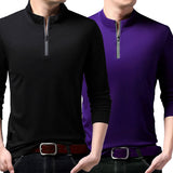 Men's Full Sleeve Zipper T-Shirts